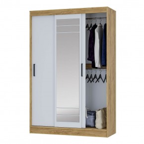 Шкаф-купе Тео ШКК-02 (крафт/белый) в Надыме - nadym.mebel24.online | фото 3
