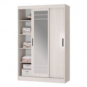 Шкаф-купе Тео ШКК-02 (ясень белый) в Надыме - nadym.mebel24.online | фото 5