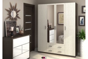 Шкаф Квадро венге/дуб белфорд в Надыме - nadym.mebel24.online | фото 2