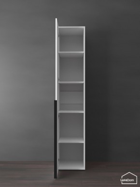 Шкаф Linnea MHR-1-2 2050х400х510 (Белый-М 11.1.2) в Надыме - nadym.mebel24.online | фото 4