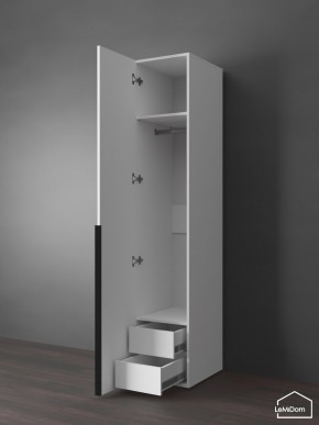 Шкаф Linnea MHR-1-3 2050х400х510 (Белый-М 11.1.2) в Надыме - nadym.mebel24.online | фото 7
