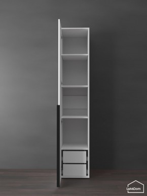 Шкаф Linnea MHR-1-3 2050х400х510 (Белый-М 11.1.2) в Надыме - nadym.mebel24.online | фото 7