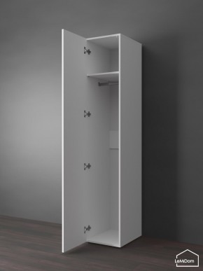 Шкаф Linnea MHR-1PO 2050х400х510 (Белый-М 11.1.2) в Надыме - nadym.mebel24.online | фото 4
