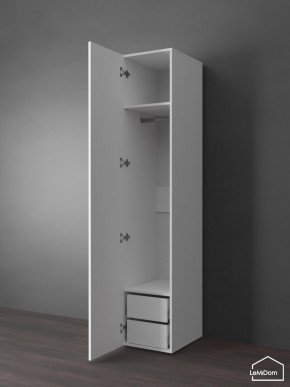 Шкаф Linnea MHR-1PO-3 2050х400х510 (Белый-М 11.1.2) в Надыме - nadym.mebel24.online | фото 4