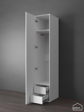 Шкаф Linnea MHR-1PO-3 2050х400х510 (Белый-М 11.1.2) в Надыме - nadym.mebel24.online | фото 5
