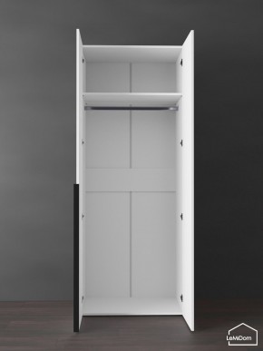 Шкаф Linnea MHR-2 2050х800х510 (Белый-М 11.1.1) в Надыме - nadym.mebel24.online | фото 4