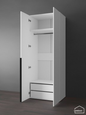 Шкаф Linnea MHR-2-3 2050х800х510 (Белый-М 11.1.1) в Надыме - nadym.mebel24.online | фото 6