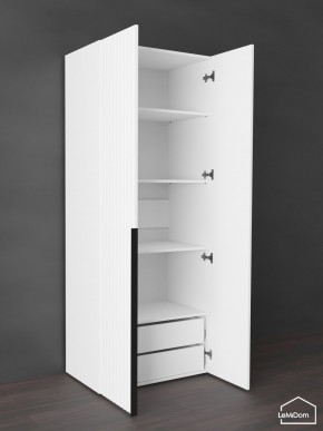 Шкаф Linnea MHR-2-4 2050х800х510 (Белый-М 11.1.1) в Надыме - nadym.mebel24.online | фото 6