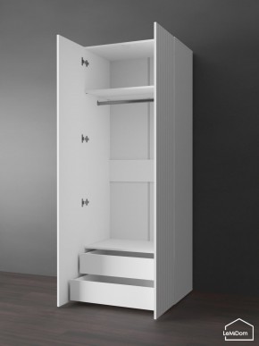 Шкаф Linnea MHR-2PO-3 2050х800х510 (Белый-М 11.1.1) в Надыме - nadym.mebel24.online | фото 5