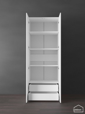 Шкаф Linnea MHR-2PO-4 2050х800х510 (Белый-М 11.1.2) в Надыме - nadym.mebel24.online | фото 6