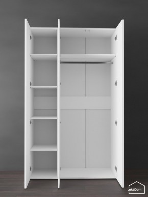 Шкаф Linnea MHR-3PO-1 2050х1200х510 (Белый-М 11.1.1) в Надыме - nadym.mebel24.online | фото 5