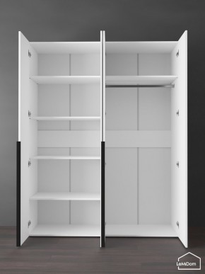Шкаф Linnea MHR-4-1 2050х1600х510 (Белый-М 11.1.2) в Надыме - nadym.mebel24.online | фото 4