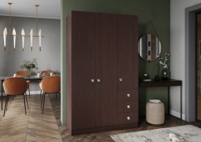 Шкаф Лофт 3-х створчатый в Надыме - nadym.mebel24.online | фото 4