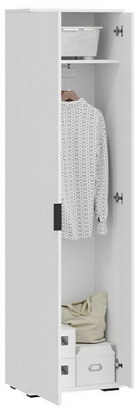 Шкаф платяной Эвита в Надыме - nadym.mebel24.online | фото 3