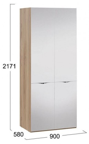 Шкаф платяной Глосс СМ-319.07.212 в Надыме - nadym.mebel24.online | фото 3