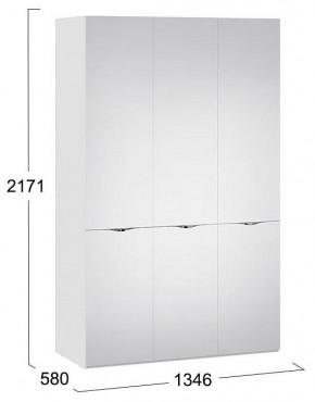 Шкаф платяной Глосс СМ-319.07.433 в Надыме - nadym.mebel24.online | фото 4