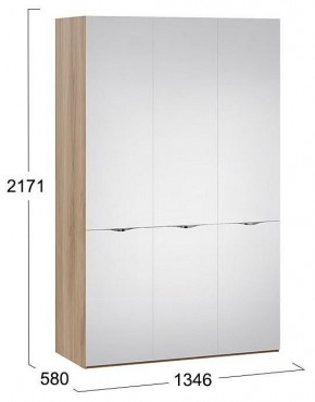 Шкаф платяной Глосс СМ-319.07.433 в Надыме - nadym.mebel24.online | фото 4