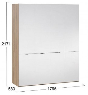 Шкаф платяной Глосс СМ-319.07.443 в Надыме - nadym.mebel24.online | фото 4
