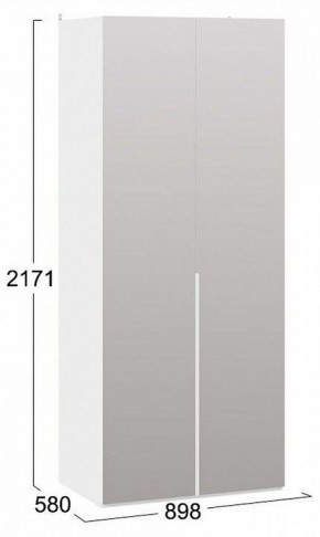 Шкаф платяной Порто СМ-393.07.004 в Надыме - nadym.mebel24.online | фото 3