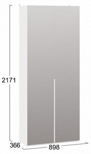 Шкаф платяной Порто СМ-393.07.224 в Надыме - nadym.mebel24.online | фото 3