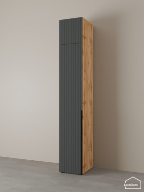 Шкаф с антресолью Linnea MHR-1A-2 2450х400х510 (ДВ-М 11.1.25) в Надыме - nadym.mebel24.online | фото 5