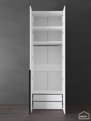 Шкаф с антресолью Linnea MHR-2A-3 2450х800х510 (Белый-М 11.1.2) в Надыме - nadym.mebel24.online | фото 6