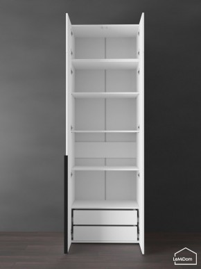 Шкаф с антресолью Linnea MHR-2A-4 2450х800х510 (Белый-М 11.1.1) в Надыме - nadym.mebel24.online | фото 6