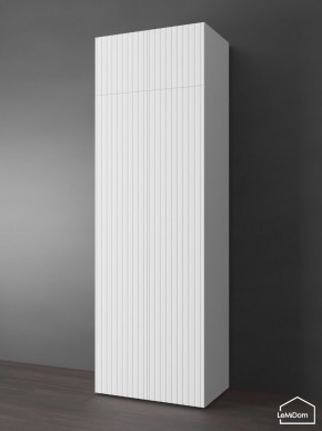 Шкаф с антресолью Linnea MHR-2POA-2 2450х800х510 (Белый-М 11.1.2) в Надыме - nadym.mebel24.online | фото 1