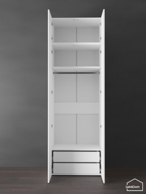 Шкаф с антресолью Linnea MHR-2POA-3 2450х800х510 (Белый-М 11.1.2) в Надыме - nadym.mebel24.online | фото 5