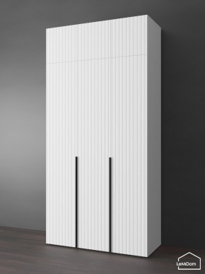 Шкаф с антресолью Linnea MHR-3A-1 2450х1200х510 (Белый-М 11.1.1) в Надыме - nadym.mebel24.online | фото