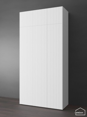 Шкаф с антресолью Linnea MHR-3POA-2 2450х1200х510 (Белый-М 11.1.2) в Надыме - nadym.mebel24.online | фото