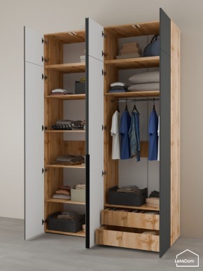 Шкаф с антресолью Linnea MHR-4A-2 2450х1600х510 (ДВ-М 11.1.25) в Надыме - nadym.mebel24.online | фото 6