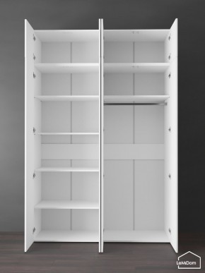 Шкаф с антресолью Linnea MHR-4POA-1 2450х1600х510 (Белый-М 11.1.2) в Надыме - nadym.mebel24.online | фото 4