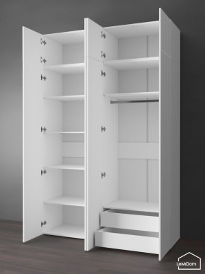 Шкаф с антресолью Linnea MHR-4POA-2 2450х1600х510 (Белый-М 11.1.2) в Надыме - nadym.mebel24.online | фото 6