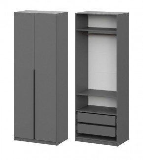 Шкаф ШК-5 + 2 полки + ящики (800) Графит в Надыме - nadym.mebel24.online | фото 1