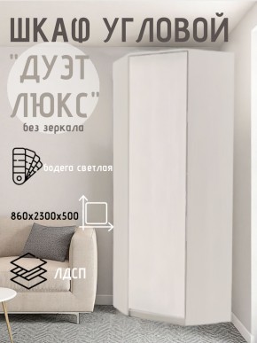 Шкаф угловой Дуэт Люкс без зеркала в Надыме - nadym.mebel24.online | фото