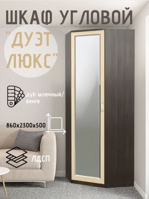 Шкаф угловой Дуэт Люкс с зеркалом в Надыме - nadym.mebel24.online | фото 5