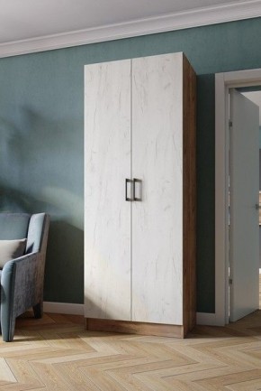 Шкаф Вегас 800 Дуб крафт табачный/Дуб крафт белый в Надыме - nadym.mebel24.online | фото 1