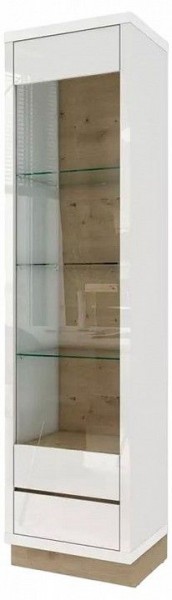 Шкаф-витрина Балтимор 414.03 в Надыме - nadym.mebel24.online | фото