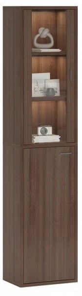 Шкаф-витрина Домино СУ(ш1в2)+1ФГ+1ФС в Надыме - nadym.mebel24.online | фото 2