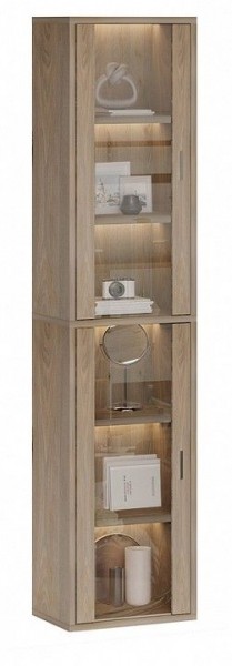 Шкаф-витрина Домино СУ(ш1в2)+2ФС в Надыме - nadym.mebel24.online | фото 2