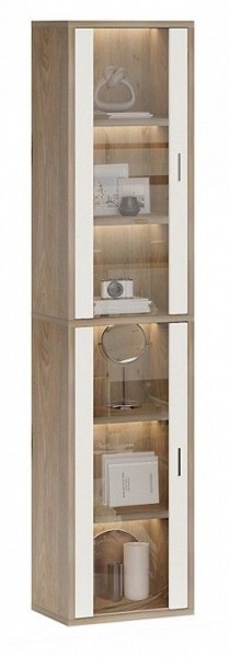 Шкаф-витрина Домино СУ(ш1в2)+2ФС в Надыме - nadym.mebel24.online | фото 2
