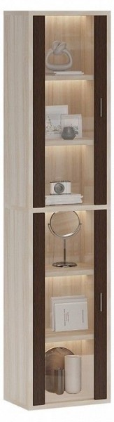 Шкаф-витрина Домино СУ(ш1в2)+2ФС в Надыме - nadym.mebel24.online | фото 2