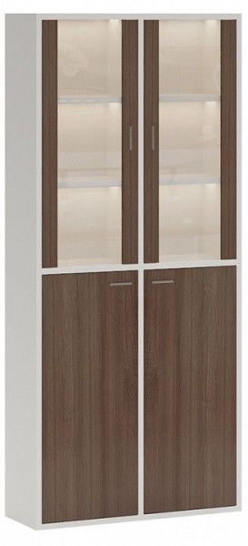 Шкаф-витрина Домино СУ(ш2в2)+2ФС+2ФГ в Надыме - nadym.mebel24.online | фото 2
