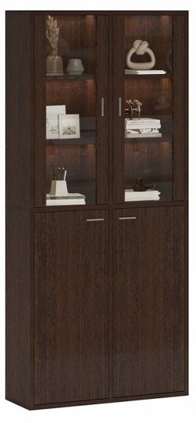 Шкаф-витрина Домино СУ(ш2в2)+2ФС+2ФГ в Надыме - nadym.mebel24.online | фото 3