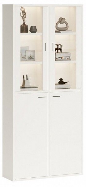 Шкаф-витрина Домино СУ(ш2в2)+2ФС+2ФГ в Надыме - nadym.mebel24.online | фото 2