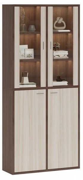 Шкаф-витрина Домино СУ(ш2в2)+2ФС+2ФГ в Надыме - nadym.mebel24.online | фото 2