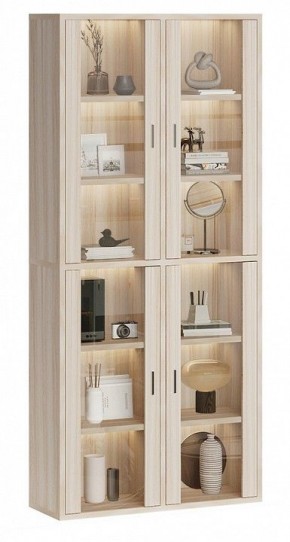 Шкаф-витрина Домино СУ(ш2в2)+4ФС в Надыме - nadym.mebel24.online | фото 2