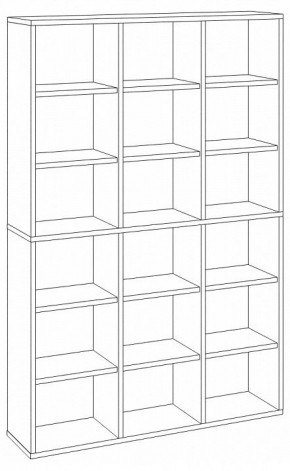 Шкаф-витрина Домино СУ(ш3в2)+4ФГ+2ФС в Надыме - nadym.mebel24.online | фото 3