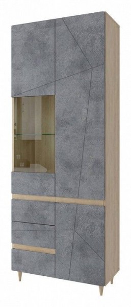 Шкаф-витрина Киото СТЛ.339.02 в Надыме - nadym.mebel24.online | фото 2